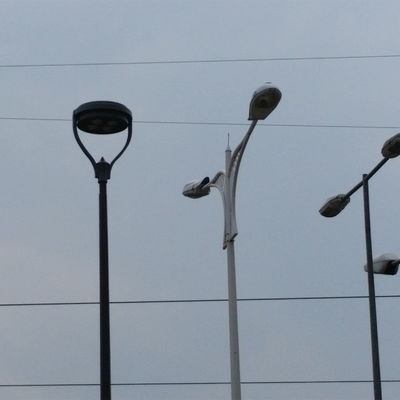 130lm/w 90W Алюминиевый водонепроницаемый столб LED Садовый ландшафтный свет для наружного освещения