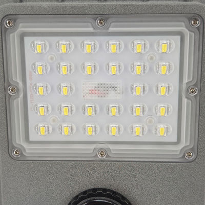 CRI Ra 70 Солнечная панель 220V Внешний водонепроницаемый IP66 Тёмно-серое солнечное светодиодное уличное освещение