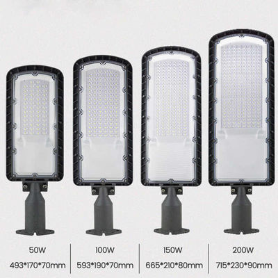 AC85-265V Входное напряжение 50W 100W 150W 200W светодиодный уличный фонарь с сертификацией CE