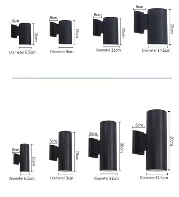 IP65 6W 10W 12W 24W 48W 60W Вверх и вниз Стенная лампа для декорации садовых прогулок