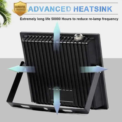 Высокая мощность 50W 100W IP65 светодиодный светодиодный светодиод для наружного освещения стадиона беспроводной цвет белый