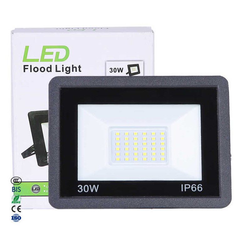 Лампа Световой поток lm 17000 10W 20W 30W 50W 150W 200W Потопный свет для наружного освещения